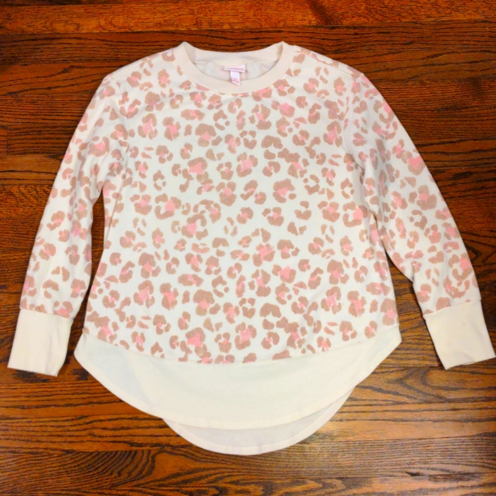 Isabel leopard maternity top